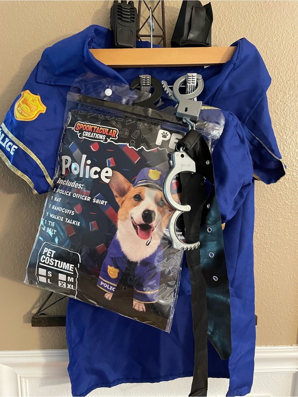 Spooktacular Creations Police Dog Costume XL